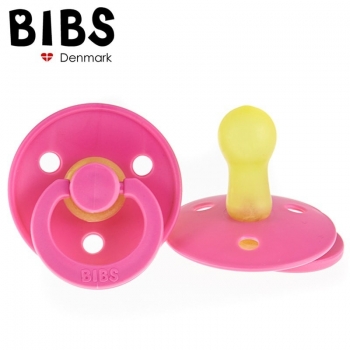 Smoczek Uspokajający Hevea BIBS RASPBERRY M 6M+